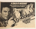 TJ Hooker Tv Guide Print Ad William Shatner TPA12 - £4.72 GBP