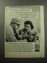 1957 Pepto-Bismol Medicine Ad - Gosh, Mrs. Green - my stomach is so upset! - £14.78 GBP