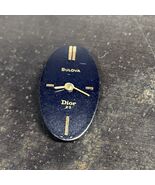 Vintage Bulova Dior Dial Womens 24mm x 12.2mm Oval Ladies Parts - $14.52 CAD