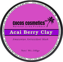 Acai Berry Clay Face mask | Antioxidant Facial Mask | Clay mask for acne  - £13.58 GBP