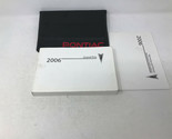 2006 Pontiac Grand Prix Owners Manual Handbook with Case OEM G04B07003 - $24.74