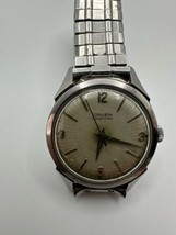 Vintage Gruen Precision 515 SS Men’s Wristwatch For Part Or Repair 35mm - $94.05