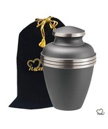 Ashen Pewter Cremation Urn - Slate & Pewter - $465.82 MXN - $2,050.28 MXN