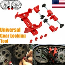 Camshaft Dual Cam Clamp Alignment Timing Belt Gear Locking Tool Holder Universal - £16.75 GBP