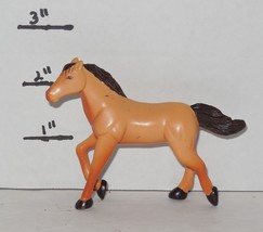 Horse Farm Animal Pretend Play 2.5&quot; PVC Figure Cake Topper - $7.07 CAD