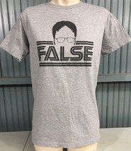 The Office TV Show Dwight False Gray M Ripple Junction T-Shirt - £9.47 GBP