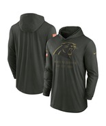 Mens Panthers 2025 Salute to Service Lightweight Pullover Hoodie - Carolina - $69.90