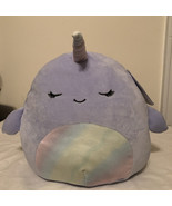 Squishmallow Naomi the Narwhal 11" Plush Kellytoy Brand New With Tag - $21.76