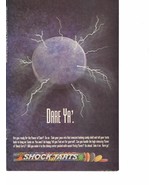 1994 Shock Tarts Print Ad Snack Candy 6.5&quot; x 10&quot; - $27.34 CAD