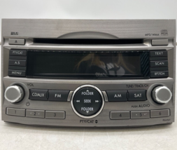 2010-2012 Subaru Legacy AM FM CD Player Radio Receiver OEM M01B17001 - £47.56 GBP