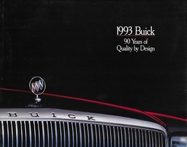 1993 BUICK Full Line deluxe brochure catalog RIVIERA ULTRA REGAL ROADMASTER - $8.00