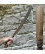 antique primitive machete AXE MACHETTE CLEAVER KNIFE SWORD WEAPON TOOL V... - $89.99