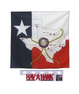 TEXAS USA STATE MAP BANDANA FLAG Lone Star Scarf Scarves Head Neck Wrap ... - $8.99
