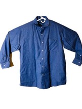 Tommy Hilfiger Men’s Long Sleeve Shirt Size XL Blue Button Front - $11.30