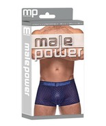 Male Power Diamond Mesh Mini Short Blue - $32.55 CAD