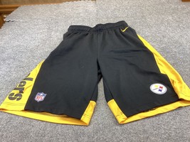 PITTSBURGH STEELERS Nike On Field authentic Dri Fit athletic SHORTS S Sp... - £12.45 GBP