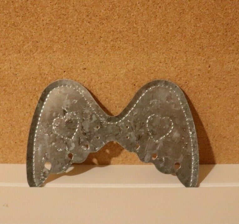 VINTAGE CRAFT ANGEL WINGS - METAL - FABRIC - FEATHERS 2&quot; - 8&quot; - $0.99+