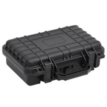 vidaXL Portable Flight Case Black 11.8&quot;x8.7&quot;x3.9&quot; PP - £53.25 GBP