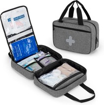 Curmio Small First Aid Bag, Empty Emergency Trauma Kit Organizer, Patent... - $37.93