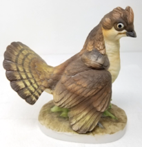 Ruffed Grouse Figurine Lefton Collectible Porcelain Japan Hand Painted Vtg - £14.62 GBP