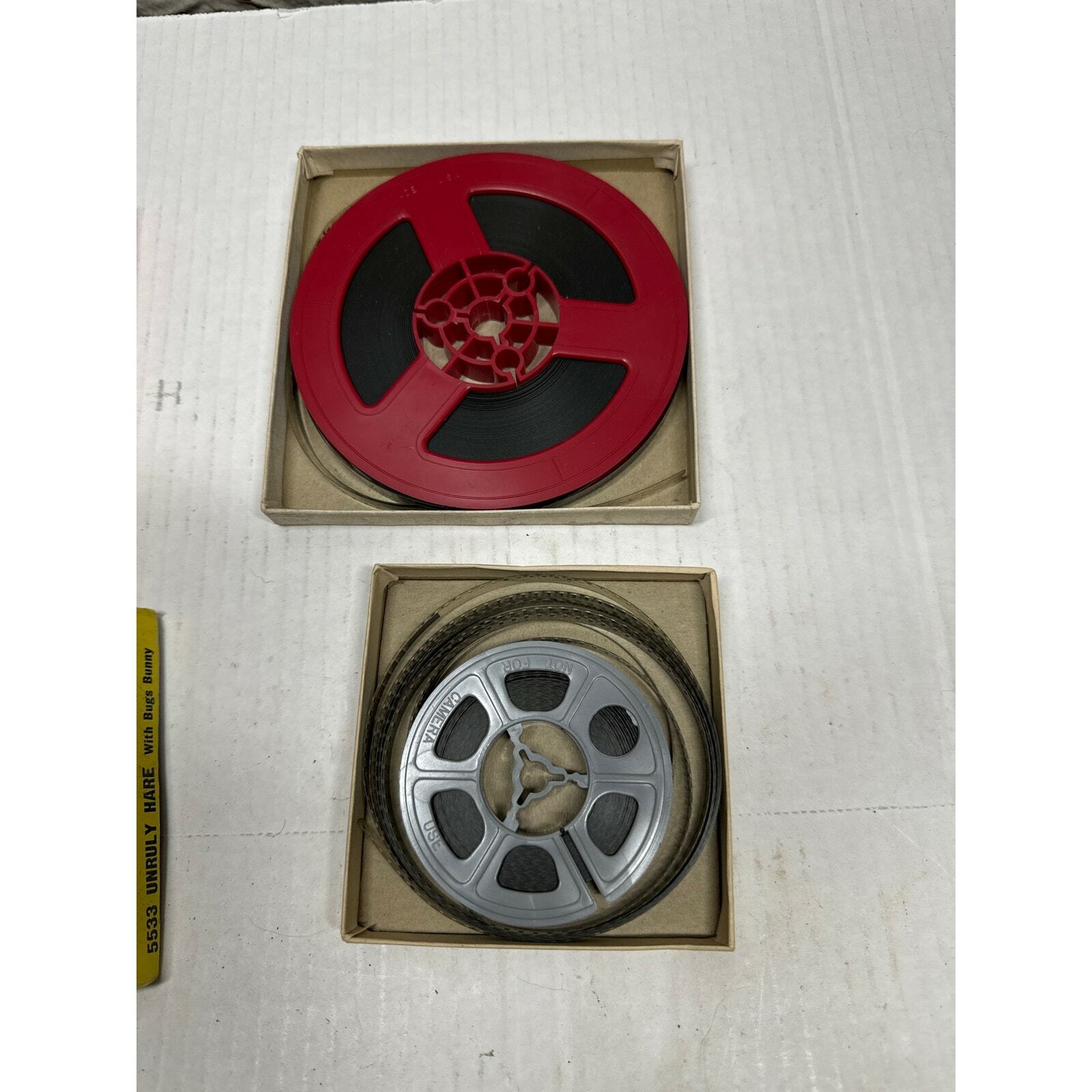 Mighty Mouse Winning The West Super 8MM Film and Bugs Bunny in Unruly Hare 8mm Item image 2