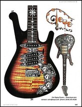 Teye Guitars 2018 Gypsy Queen Series 8 x 11 guitar advertisement color a... - £3.32 GBP