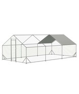 Giant Metal Chicken Coop (10x20ft) w/ Run - $430.58 CAD