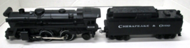 Lionel Chesapeake &amp; Ohio 4-4-2 Steam Engine &amp; Tender X1110 - £67.27 GBP