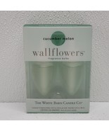 Wallflowers The White Barn Candle Co. Cucumber Melon Pack of Two Refill ... - $14.75