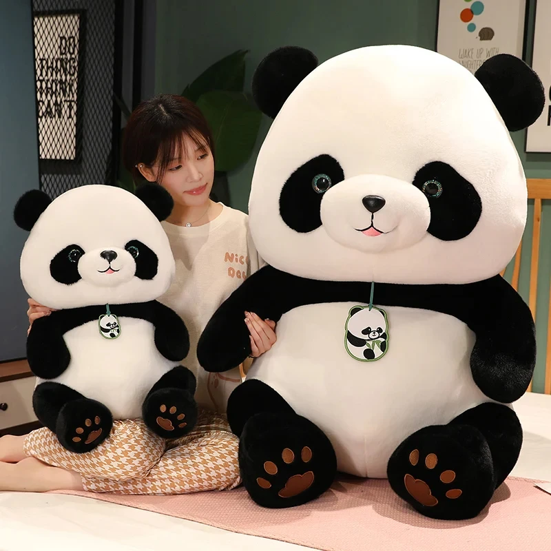 Kawaii Round Fat Panda Giant Pandas Plushie Anime Kids for - $43.32