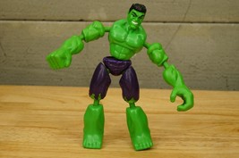 Hasbro Comic Book Toy Marvel Bend and Flex Hulk Action Figure 6&quot; - $12.86