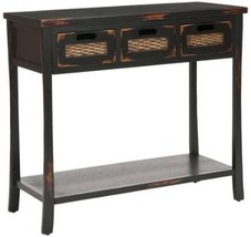 Safavieh American Homes Collection Autumn Oak 3-Drawer Console Table - £159.76 GBP