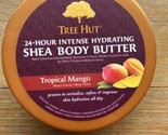 [ 1 ] Tree Hut 24 Hour Intense Hydrating Shea Body Butter Tropical Mango... - £27.24 GBP