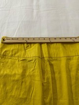 Jules & Leopold Women's Yellow Rear Zip & Slit Pull-On Skirt Size 8 Waist 30" image 12