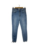 Judy Blue Jeans Womens 9 29 Skinny Button Fly High Waist Light Wash JB88... - $51.43 CAD