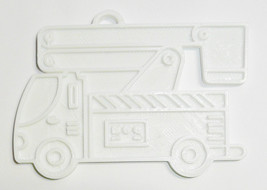 Bucket Truck Work Boom Vehicle Hanging Ornament Holiday Christmas USA PR... - €4,31 EUR