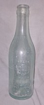 ROCK ISLAND, ILLINOIS A.D. Huesing Bottle Soda Water Pop Clear Embossed - £29.41 GBP