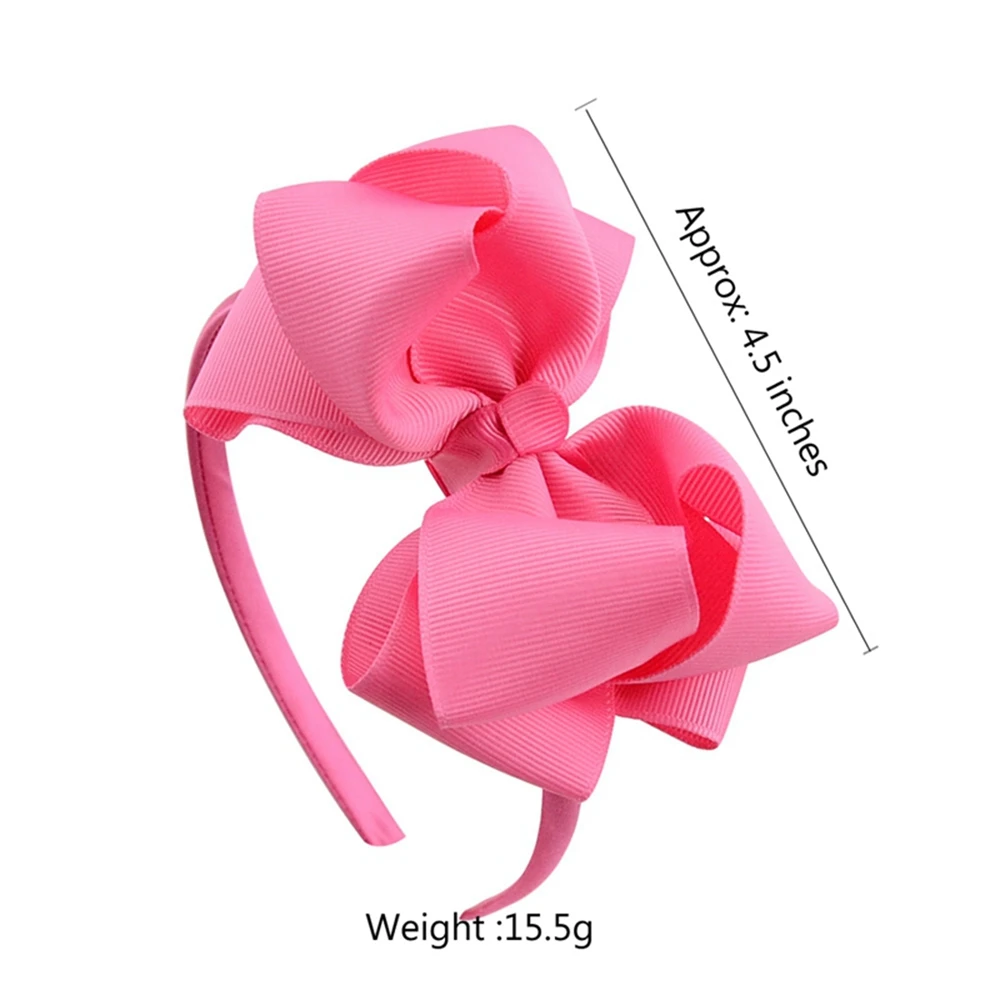 Play 1Piece Sweet Candy Solid Color As Hair Band For Play Girls Ribbon Aknot Han - £23.25 GBP