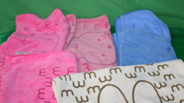 5 Piece Assorted Color Miffy Character Plush Hand Towels 13 x 28 - $49.49