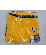 NEW SEALED Fanatics Pittsburgh Penguins Yellow Polo Golf Shirt XL - £38.65 GBP