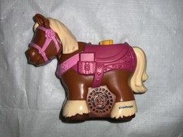 Fisher Price Little People PRINCESS BELLE&#39;S HORSE PHILIPPE w/ Sounds - $20.44 CAD
