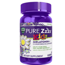 PURE Zzzs Kidz Melatonin + Chamomile &amp; Lavender Sleep Aid Gummies, Natur... - £44.11 GBP