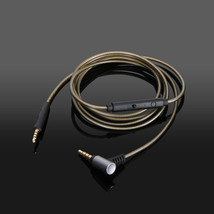 Silver Plated Audio Cable with mic For AKG N700NC NCM2 Y600NC Y400BT headphones - $16.82