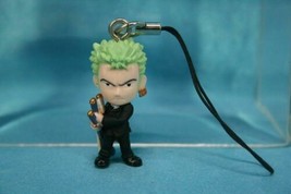 Bandai One Piece Strong World P1 Gashapon Figure Strap Roronoa Zoro Zolo - £31.62 GBP