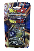 Dragon Ball Z Collectible Card Game World Games Saga Hanger Pack RARE Cards - £76.67 GBP