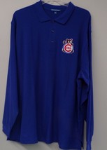 Chicago Cubs 1970 Logo Mens Long Sleeve Polo XS-6XL, LT-4XLT - £23.79 GBP+