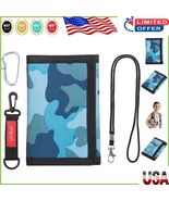 High Capacity Trifold Wallet for Kids with RFID Protection and Magic Sti... - $23.90 CAD