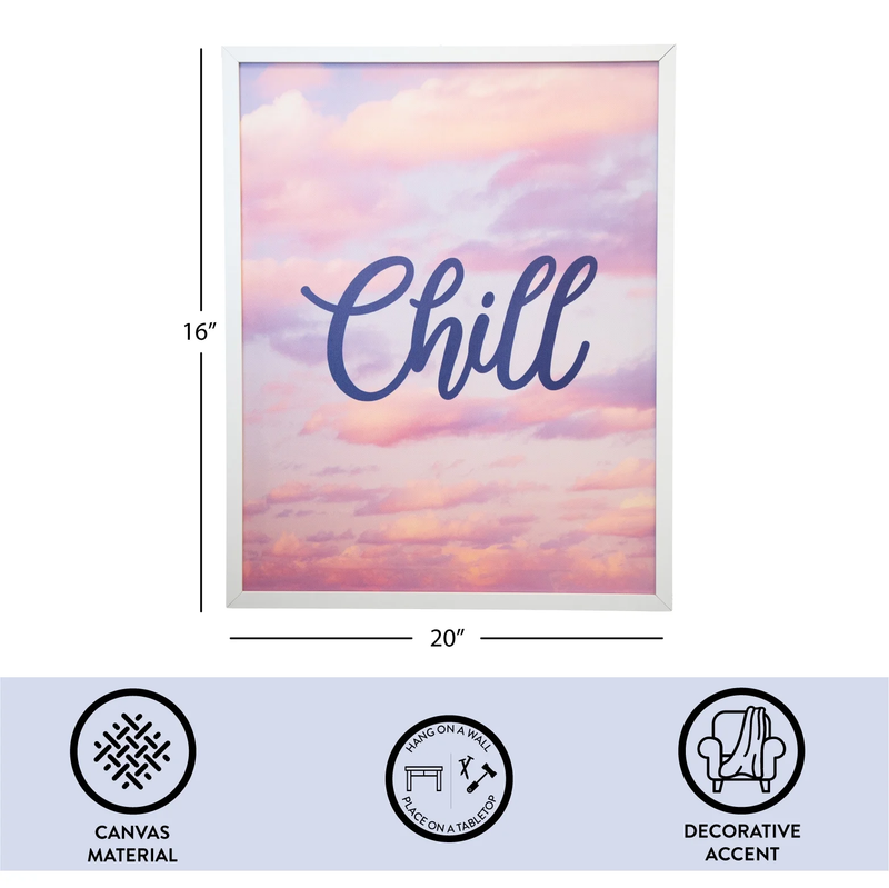 Chill Canvas Wall Art, 20" H X 16" W Item image 2