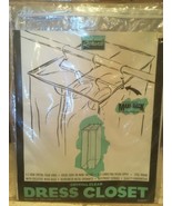 Richards GARMENT DRESS CLOSET maxi-rack clear 15 x 20 x 54 HOLDS 8 OR MO... - $20.75