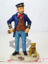 Lemax Christmas Village Sea Captain and his Brown Dog figurine Nautical ... - £19.79 GBP